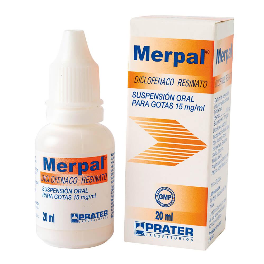 Merpal 15 mg/ml x 20 ml Suspensión Oral Para Gotas