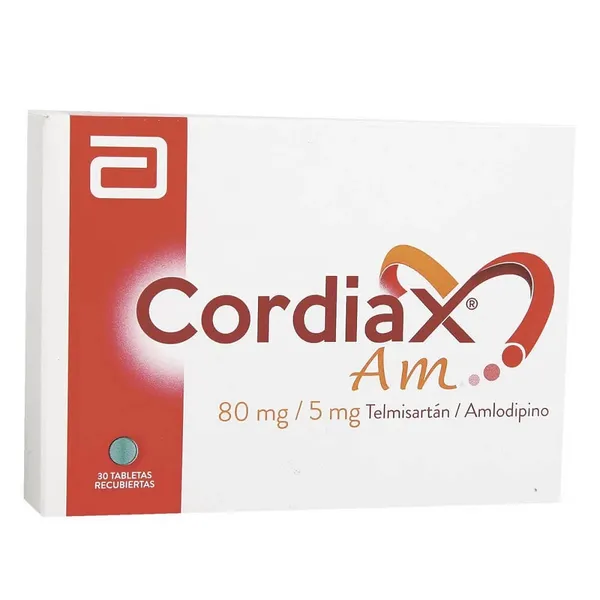 Cordiax Am 80 mg/5 mg 40 Comprimidos