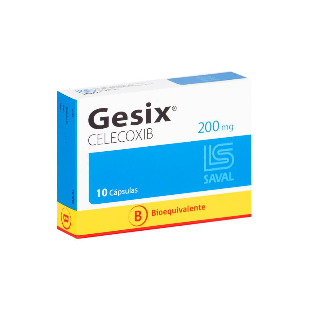 Gesix 200 mg x 10 Capsulas
