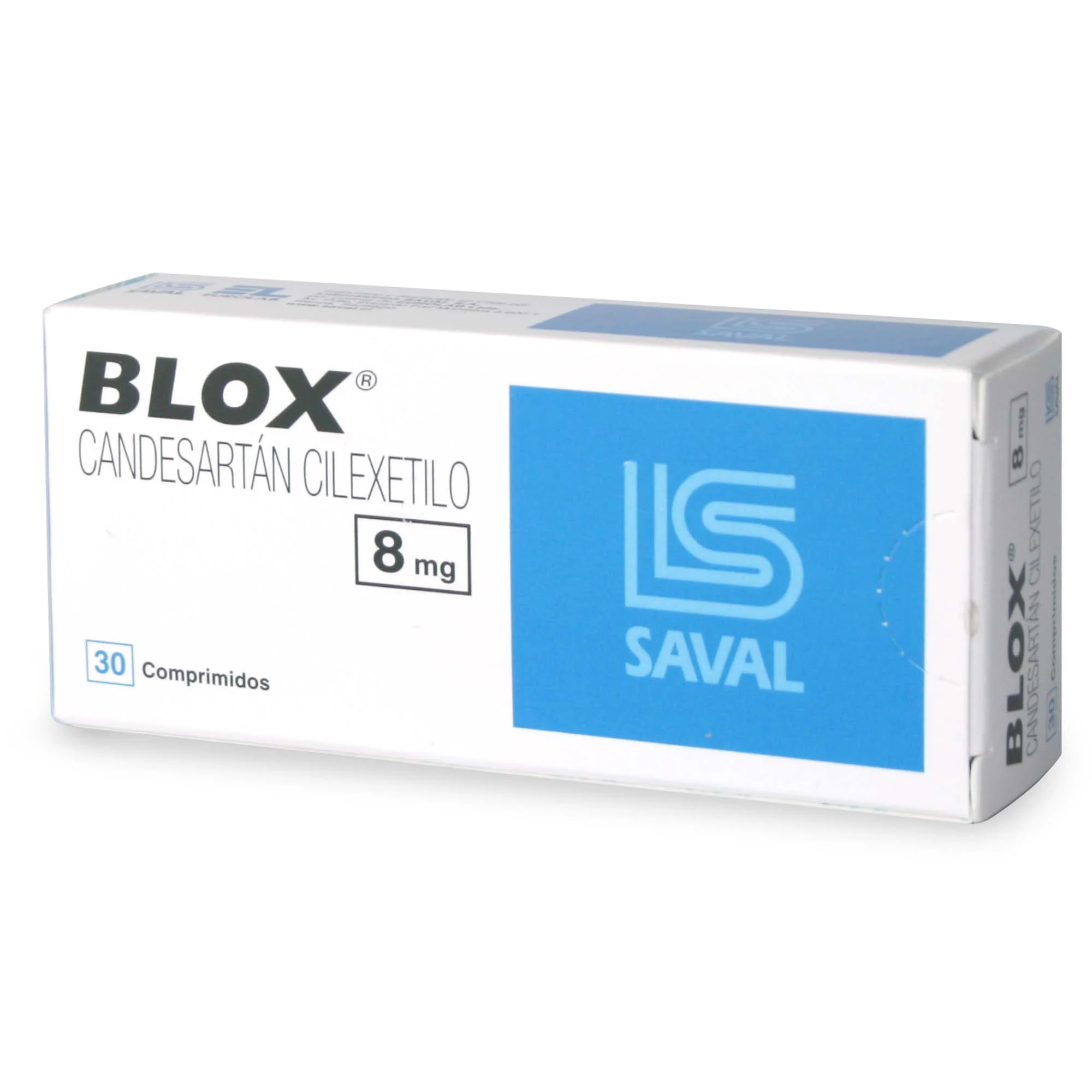 Blox 8 mg x 30 Comprimidos