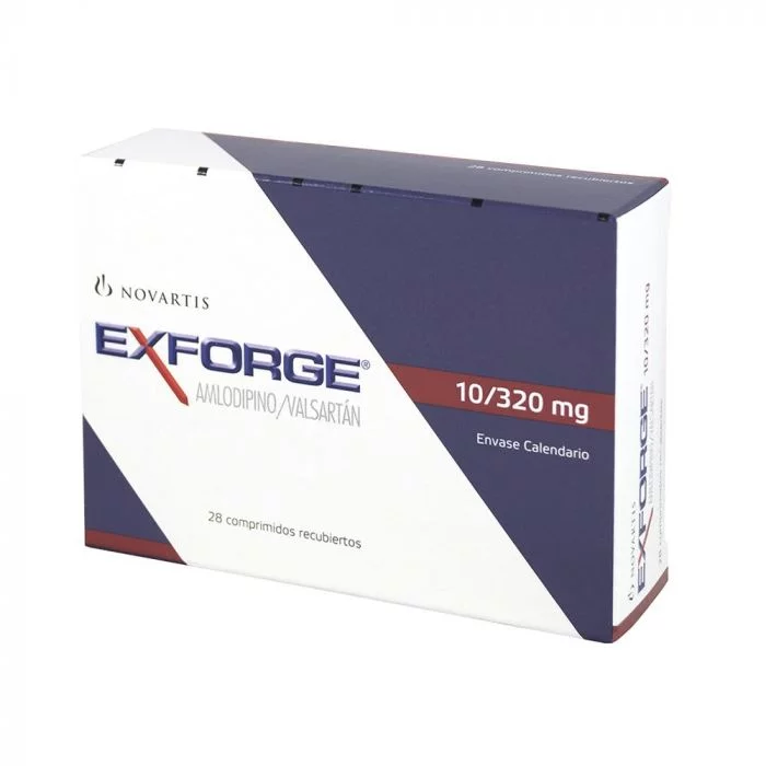 Exforge 320/10mg Amlodipino/Valsartan