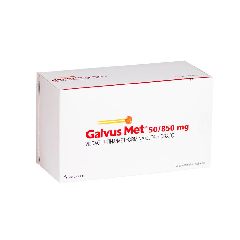 Galvus Met 50 mg/850 mg x 56 Comprimidos