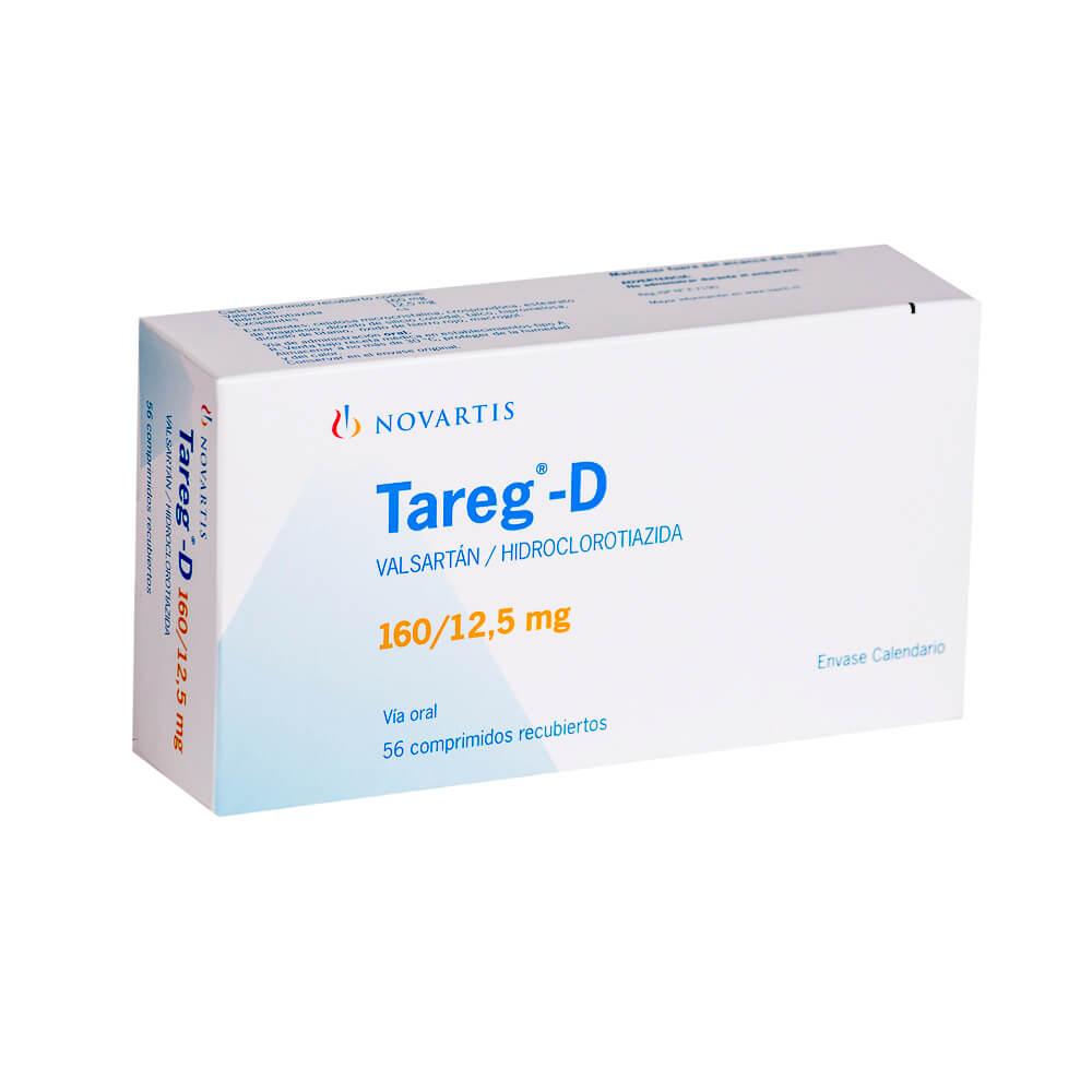TAREG-D 160/12.5MG.56COM.