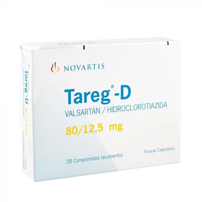 Tareg-D 80mg/12,5 mg x 28 Comprimidos