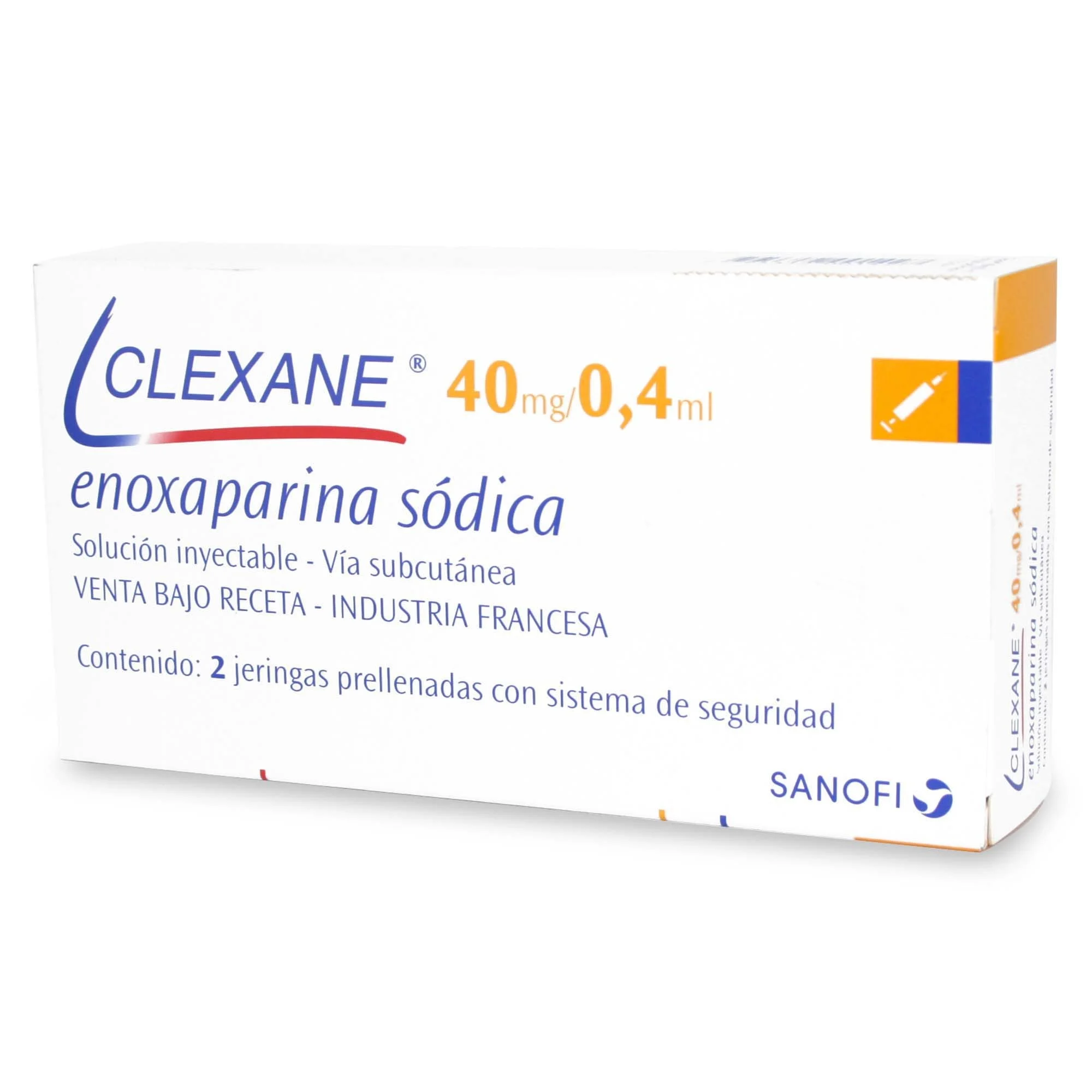 Clexane 40 mg x 2 Jeringas