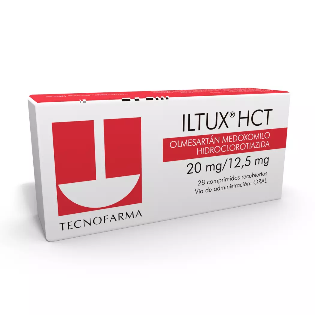Iltux-HCT 20 mg /12,5 mg x 28 Comprimidos Recubiertos