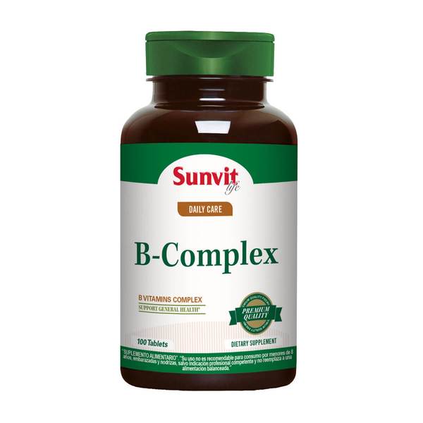 B-Complex Sunvit 100 Tabletas
