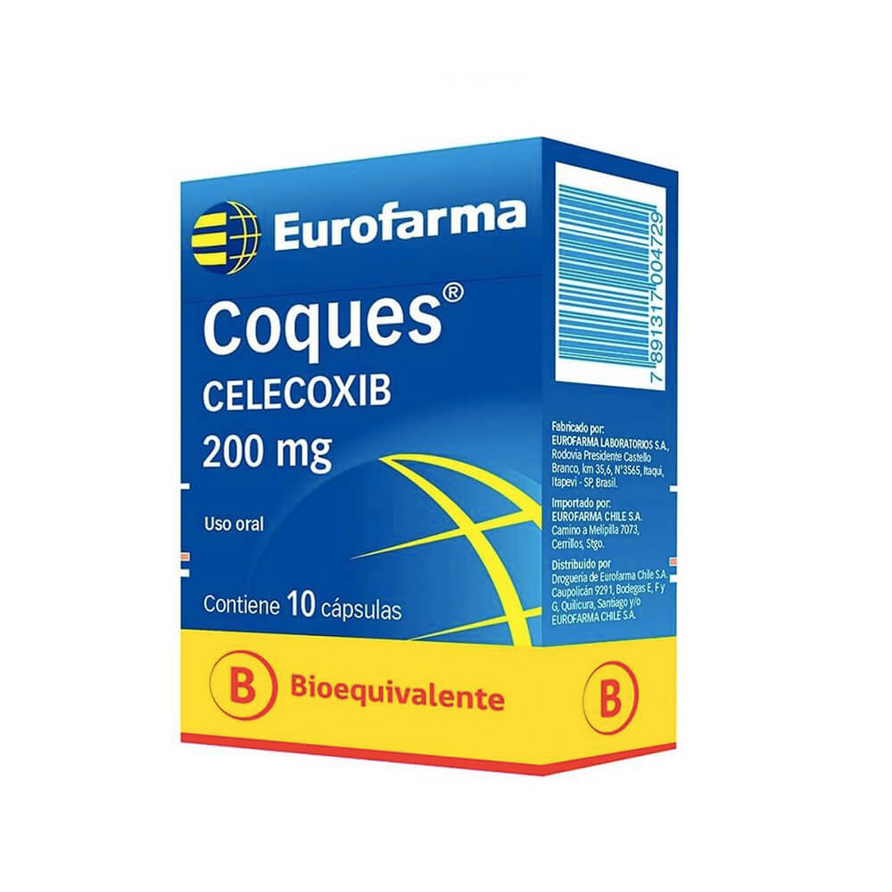 Coques 200 mg x 10 Cápsulas