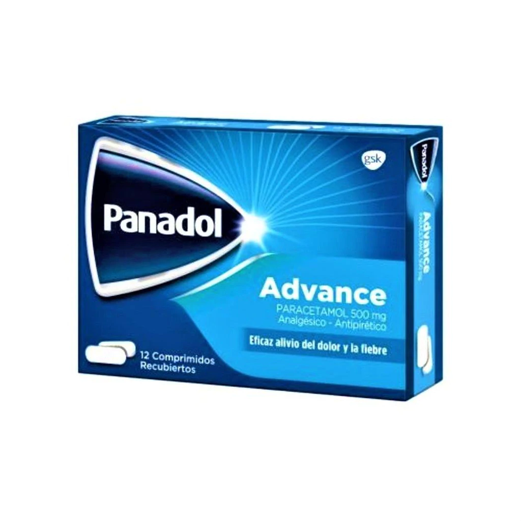 Panadol Advance 500 mg x 12 comprimidos recubiertos