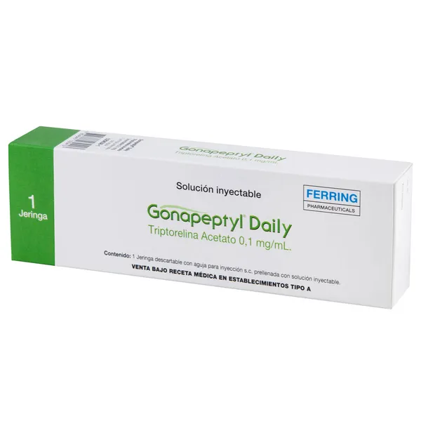 Gonapeptyl Daily 0,1 Mg/1 ML X 1 Ampolla Solucion Inyectable