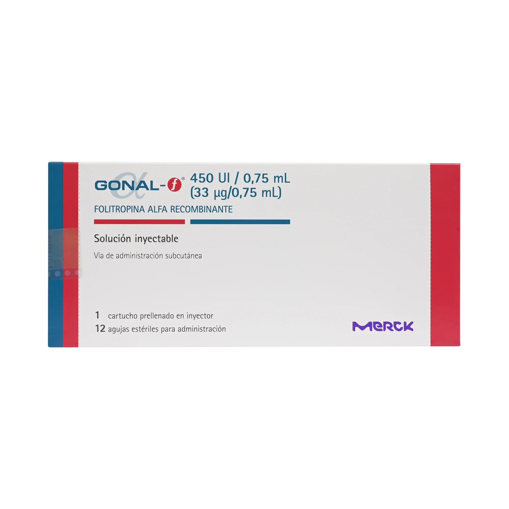Gonal-F 450 UI/0,75 ml x 1 Frasco Ampolla