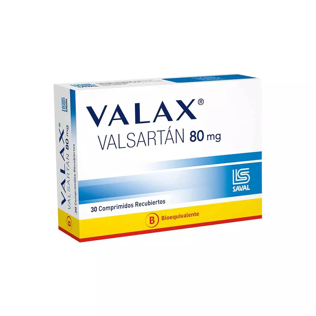 Valax 80 mg x 30 Comprimidos Recubiertos