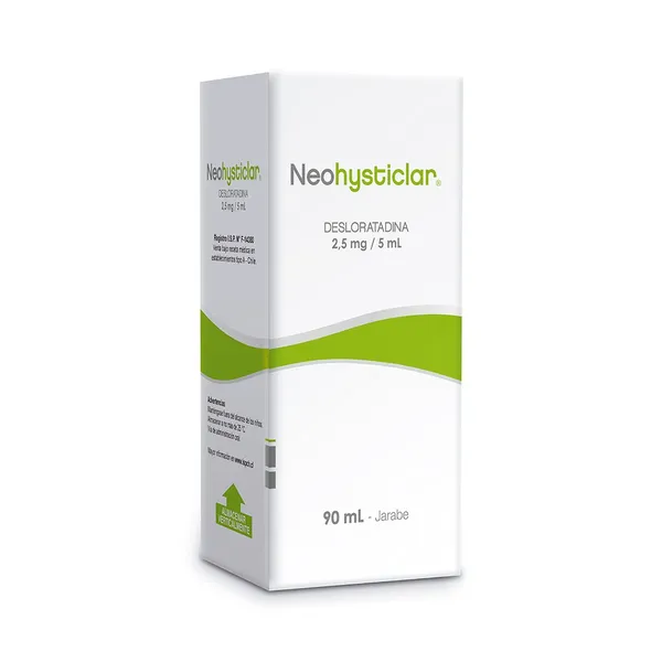 Neohysticlar 2,5 Mg/5 ML X 90 ML Jarabe