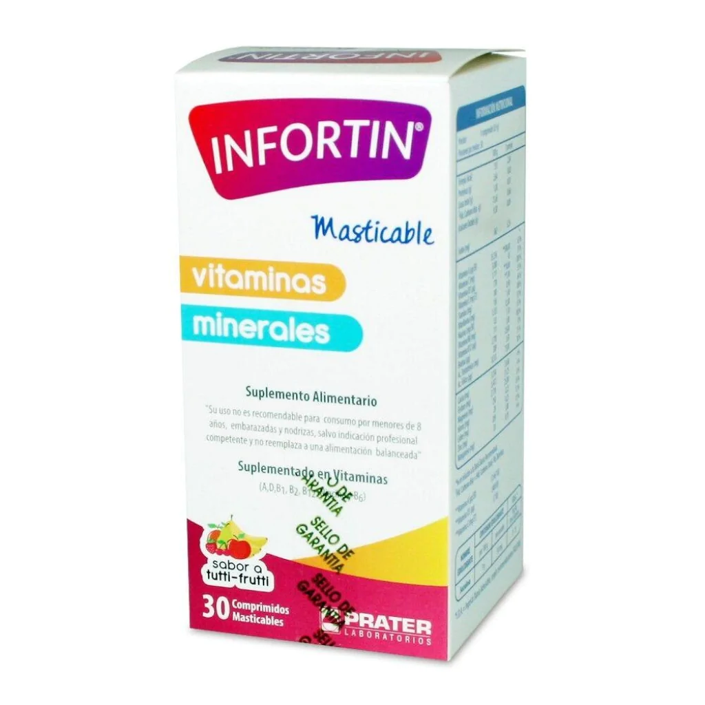 Infortin x 30 Comprimidos Masticables