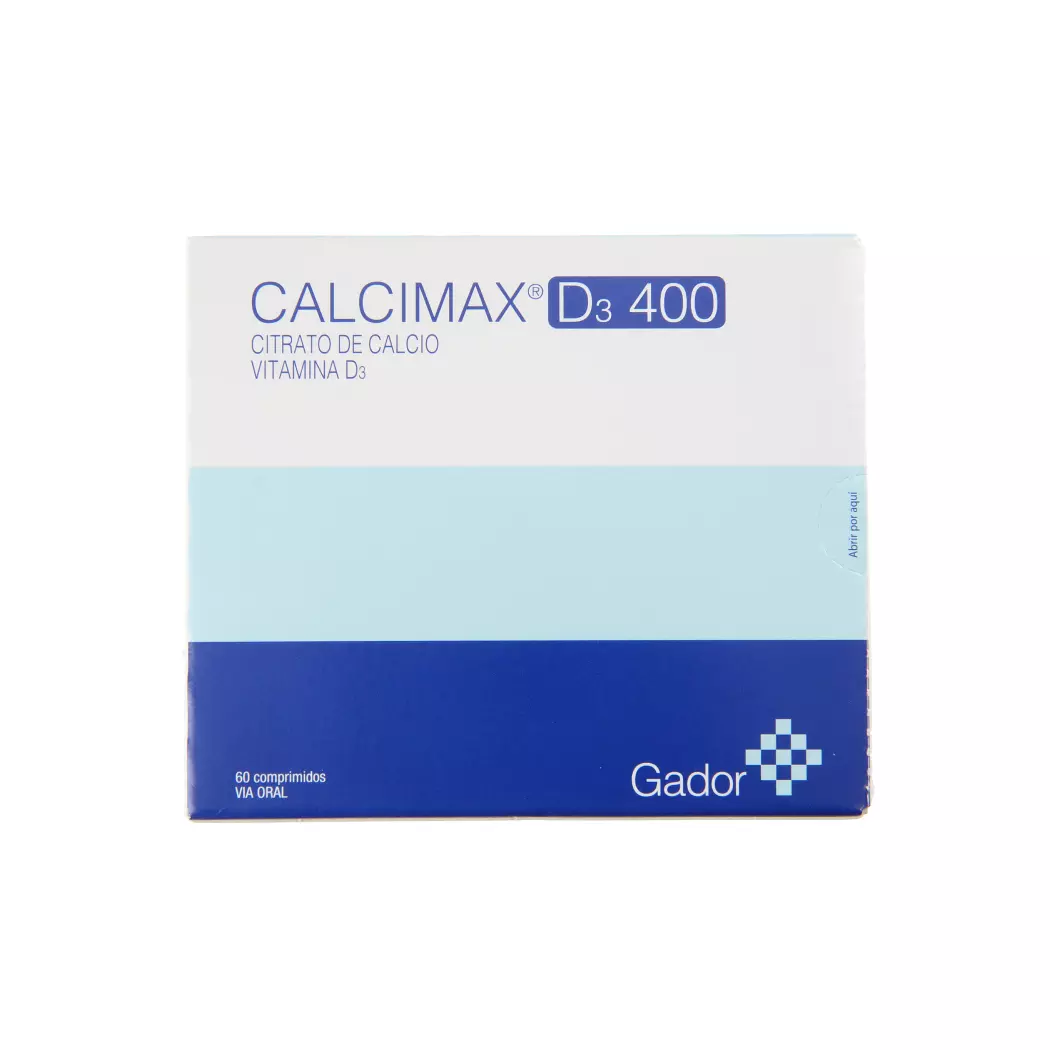 Calcimax D3 400 Mg x 60 Comprimidos