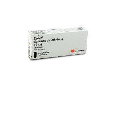Zyrtec 10 mg x 30 Comprimidos Recubiertos