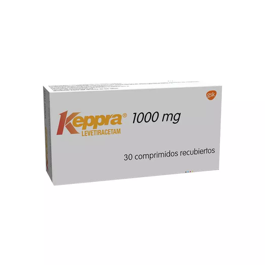 Keppra 1000 mg x 30 Comprimidos Recubiertos