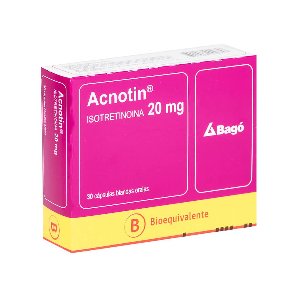 Acnotin 20 mg x 30 Capsulas