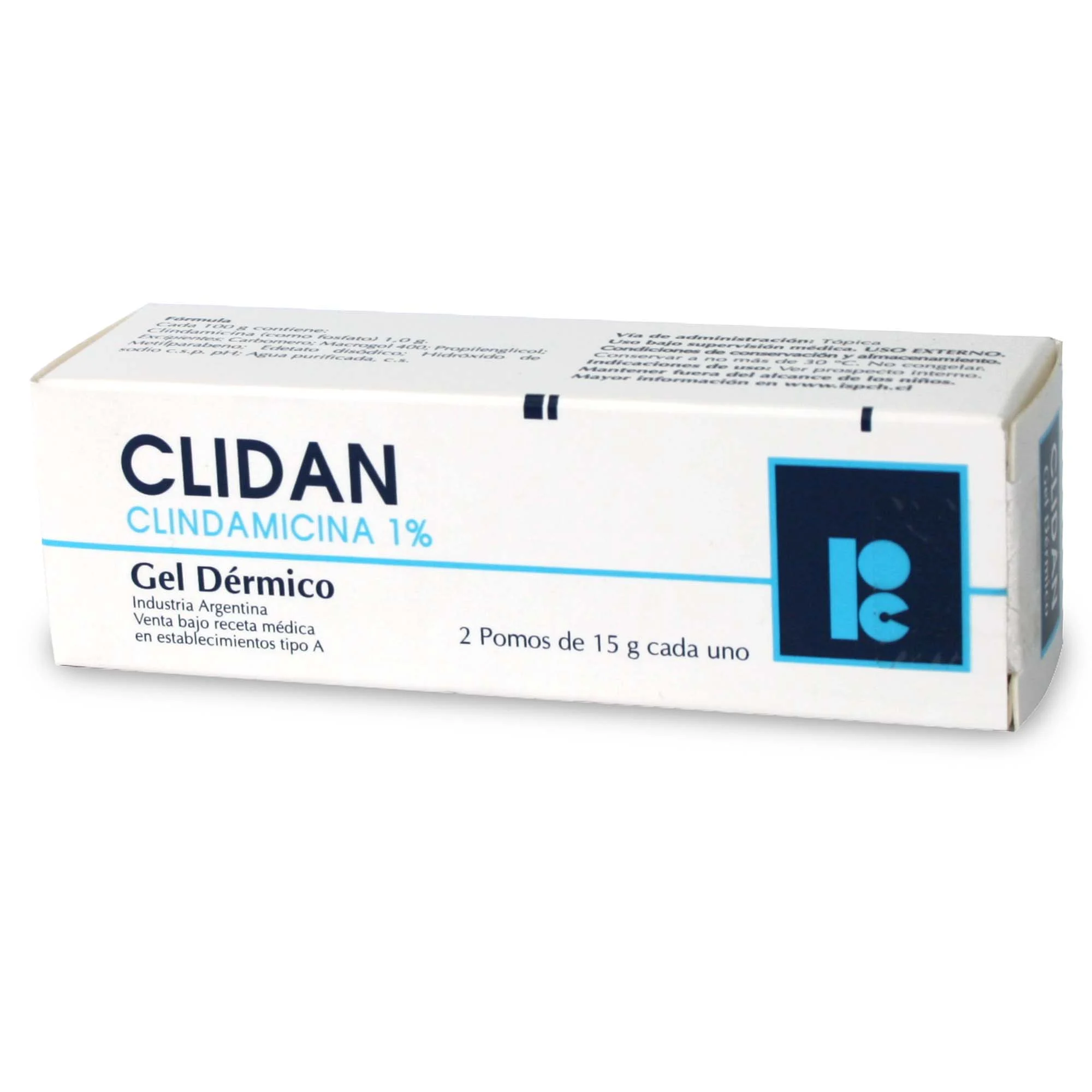 Clidan B Clindamicina / Peróxido de Benzoílo Gel Dérmico 30g