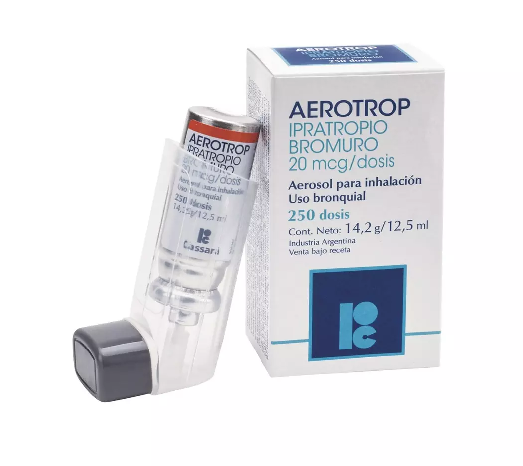 Aerotrop HFA 20mcg Inhalador x 250 Dosis