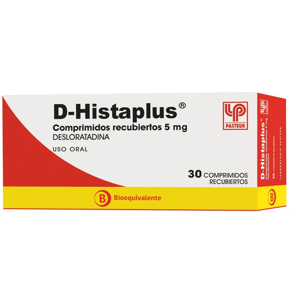 D-Histaplus 5mg Desloratadina