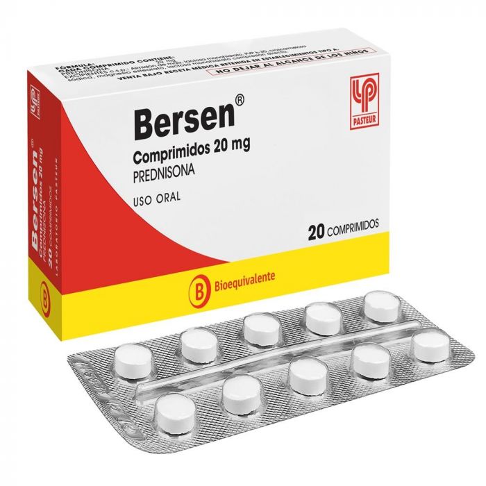 Bersen 20 mg  20 Comprimidos