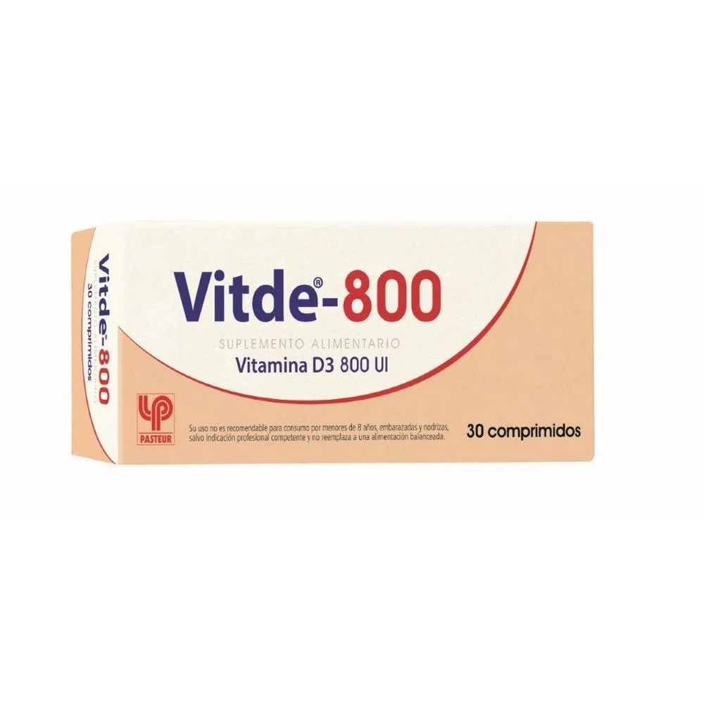 Vitde 800 UI 30 Comprimidos