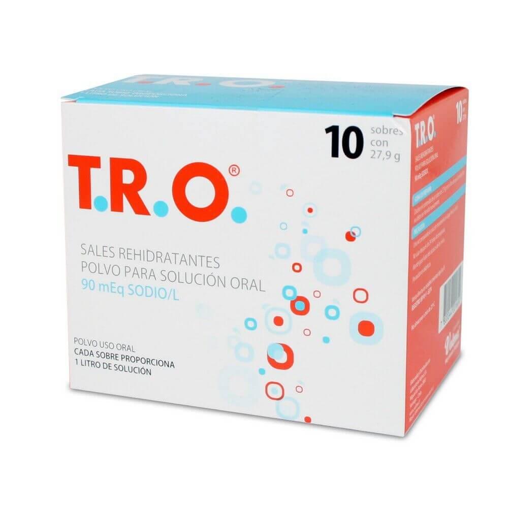 T.R.O. 90 meq x 10 Sobres Polvo Para Suspensión Oral