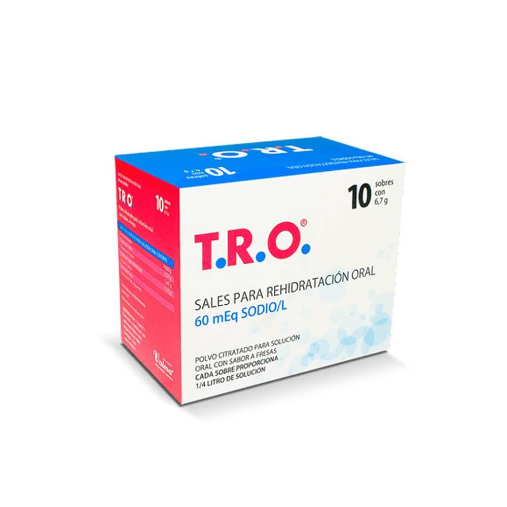 T.R.O. 60 meq x 10 Sobres Polvo Para Suspensión Oral