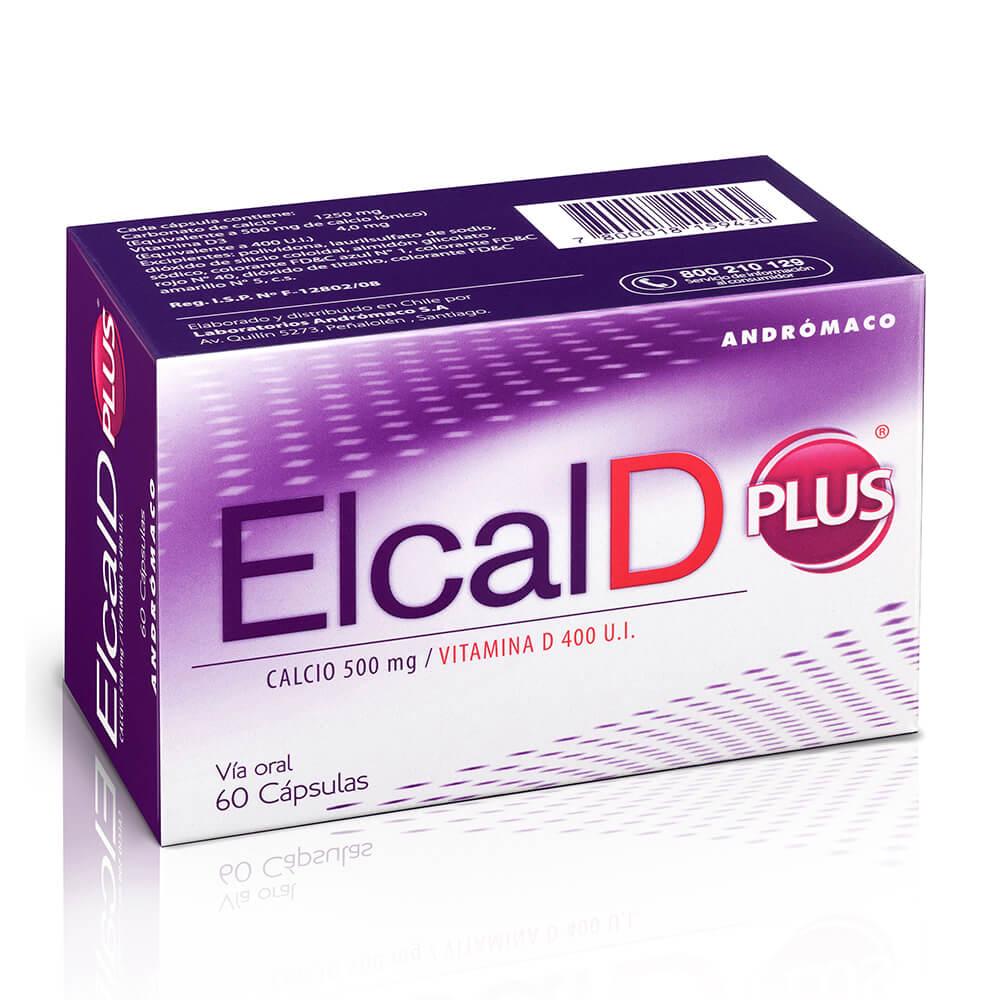 Elcal D Plus x 60 Capsulas