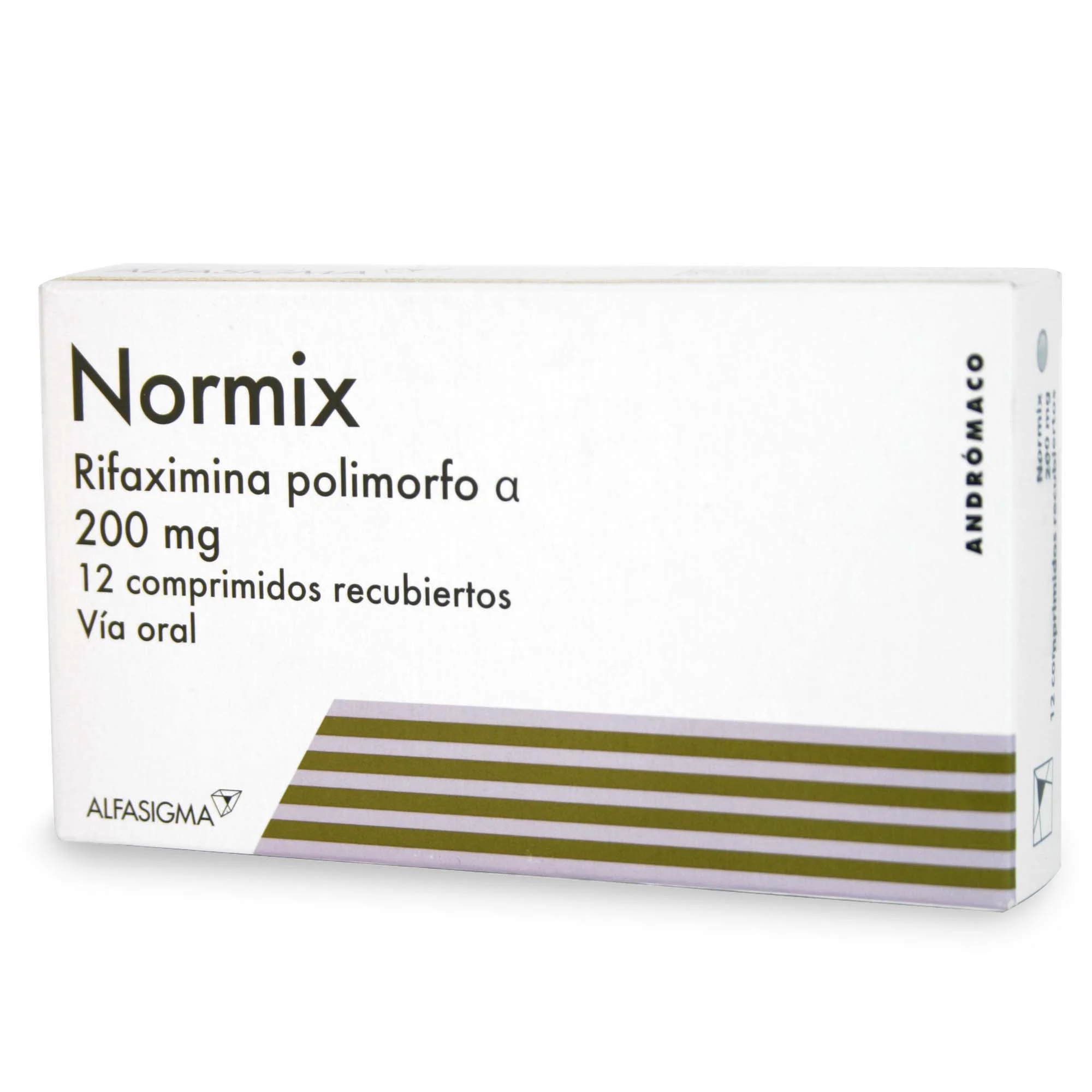 Normix 200 mg x 12 Comprimidos Recubiertos